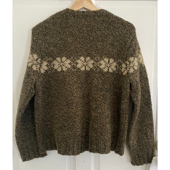 BOZ LES TRICOTS LAMP WOOL VINTAGE WOMEN'S SWEATER ZIPPERED CARDIGAN SIZE M - Picture 2 of 4